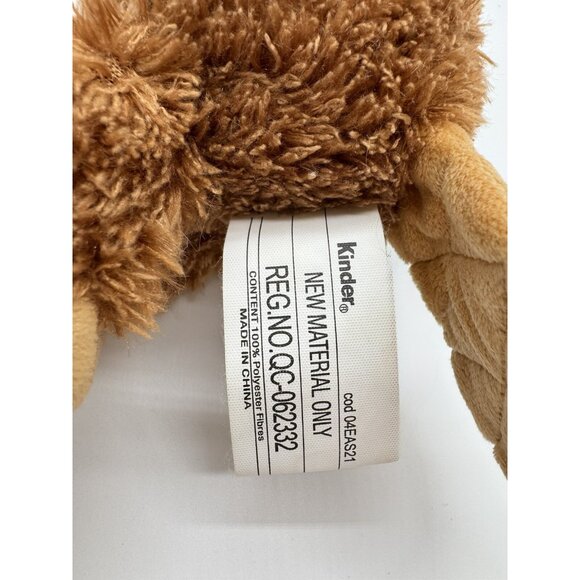 Ferrero Rocher Kinder Chocolate Brown Beaver Plush Green Bandana Stuffed Toy 9” - Picture 3 of 3
